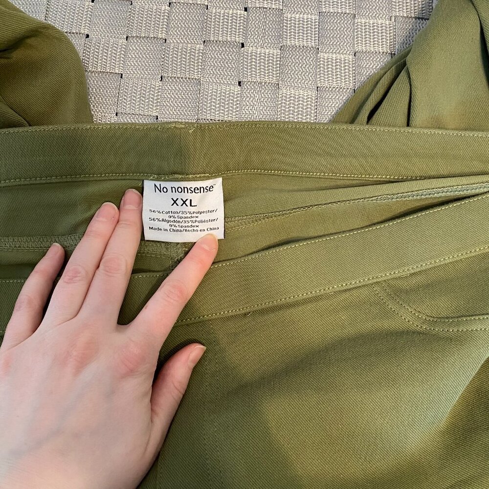 No Nonsense Green Leggings - Picture 8 of 12